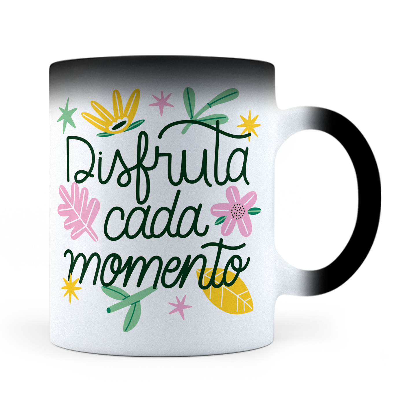 Taza Mágica Disfruta Cada Momento -  Térmica 11 oz ml (320)
