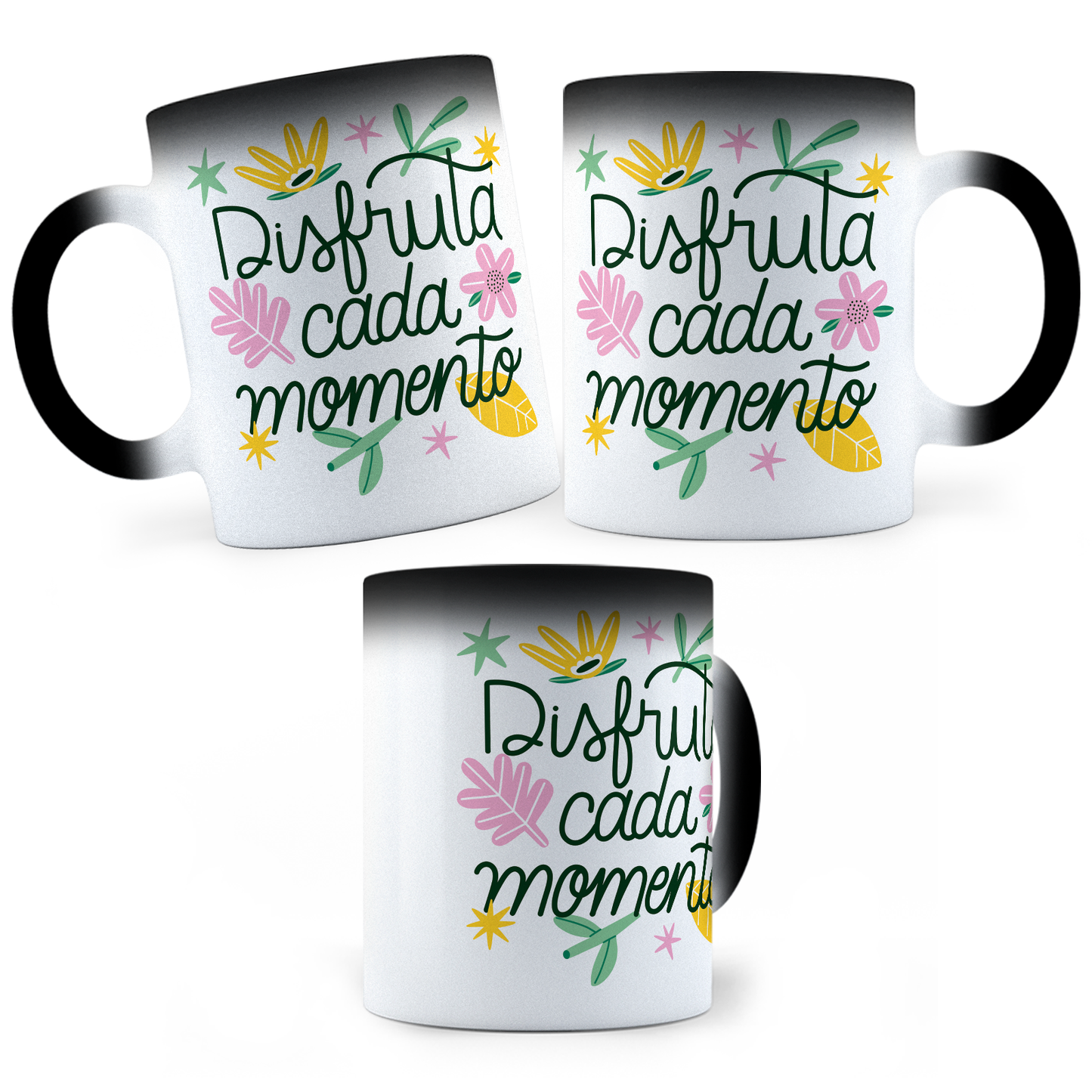 Taza Mágica Disfruta Cada Momento -  Térmica 11 oz ml (320)