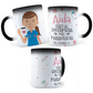 Taza Mágica Enfermera Personalizada - Térmica 11 oz (320 ml)