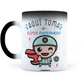 Taza Mágica Súper Enfermero Personalizada -  Térmica 11 oz (320 ml)