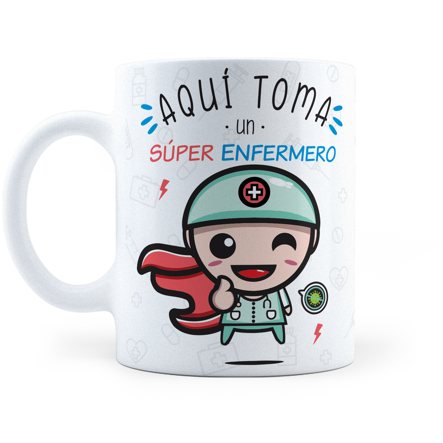 Taza Súper Enfermero - 11Oz (320 ml)
