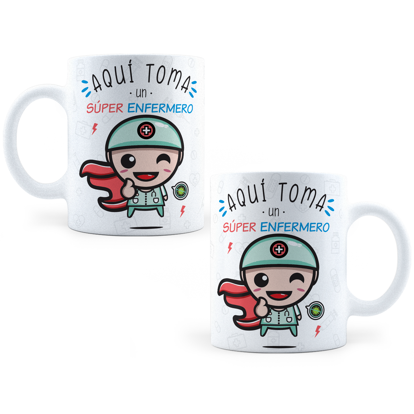 Taza Súper Enfermero - 11Oz (320 ml)