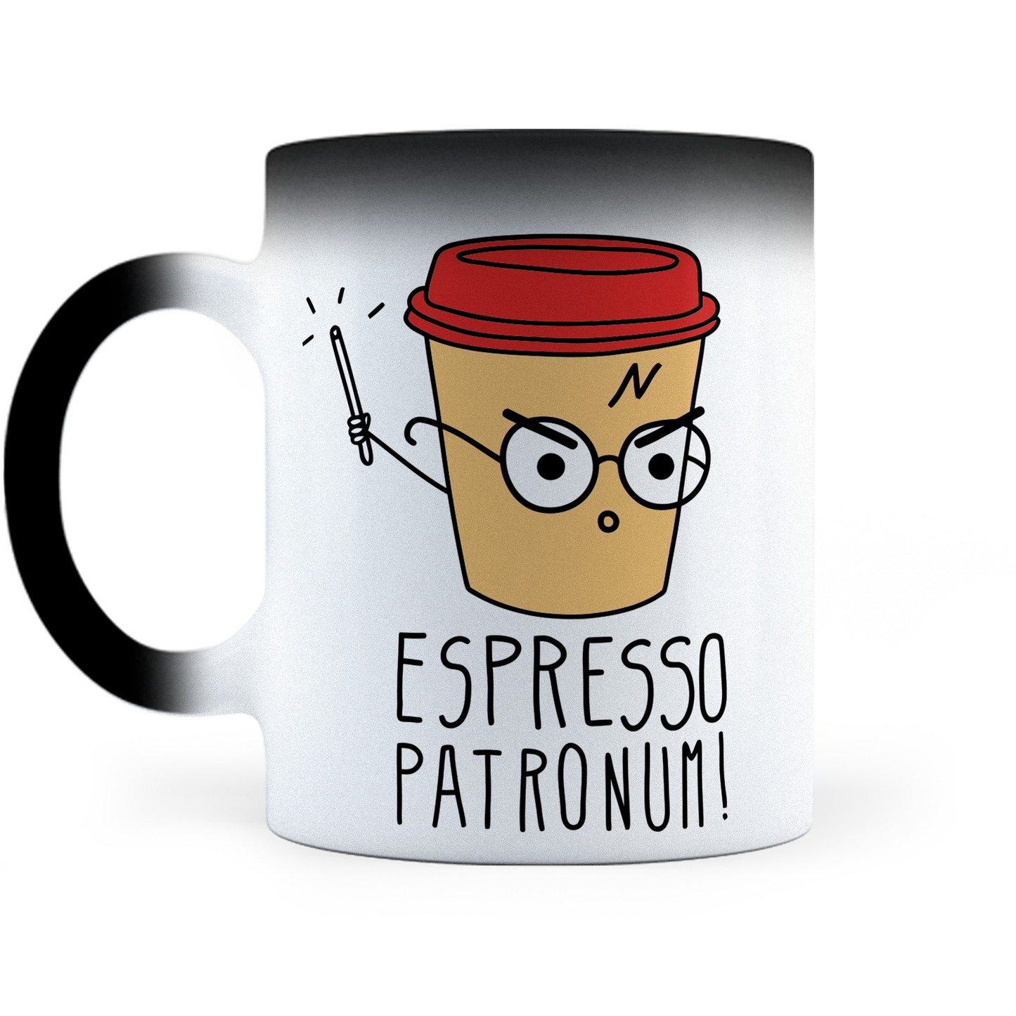 Taza Mágica Espresso Patronum - Térmica 11 oz (320 ml)