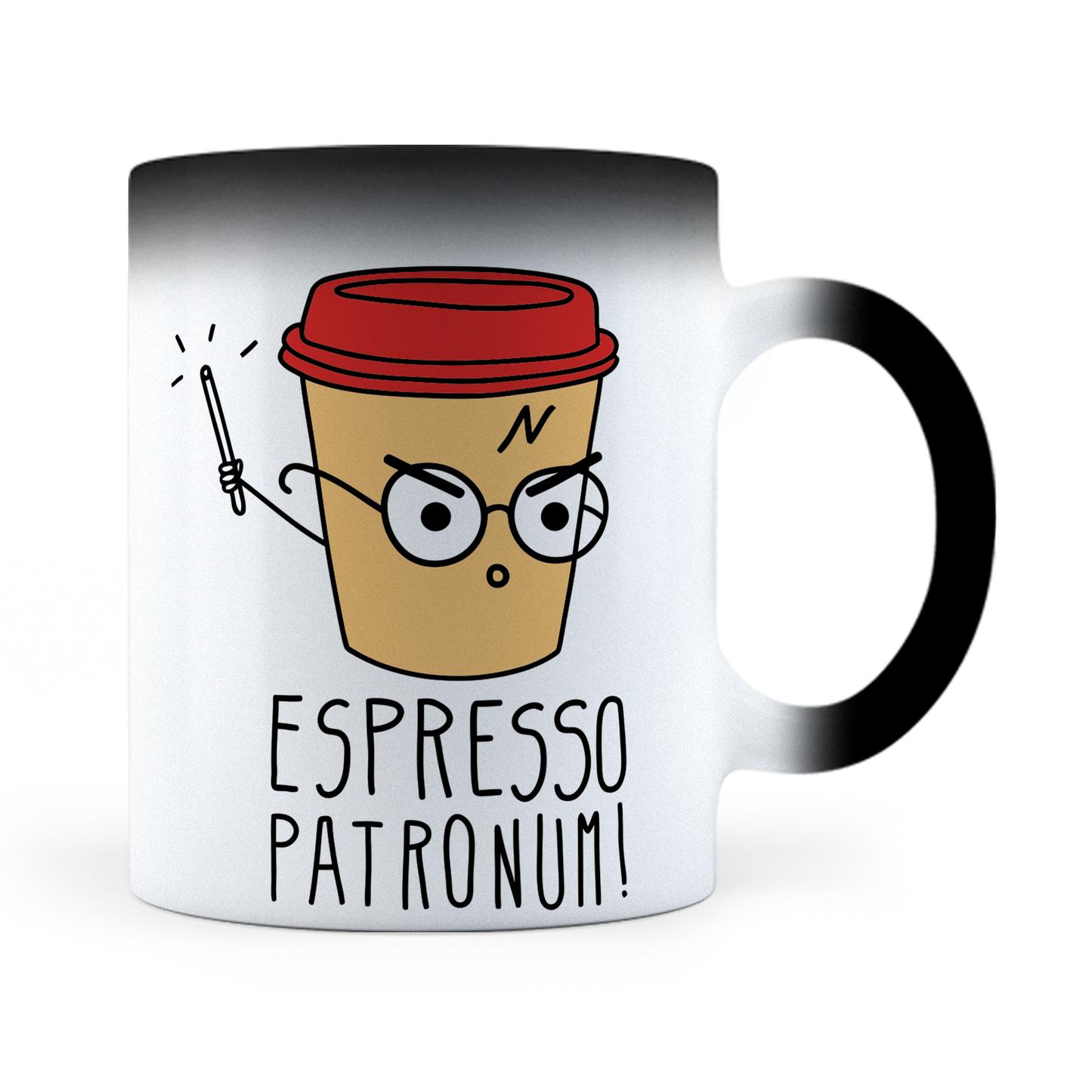 Taza Mágica Espresso Patronum - Térmica 11 oz (320 ml)