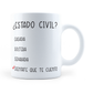 Taza Estado Civil - Sientate Que Te Cuento - 11Oz (320 ml)