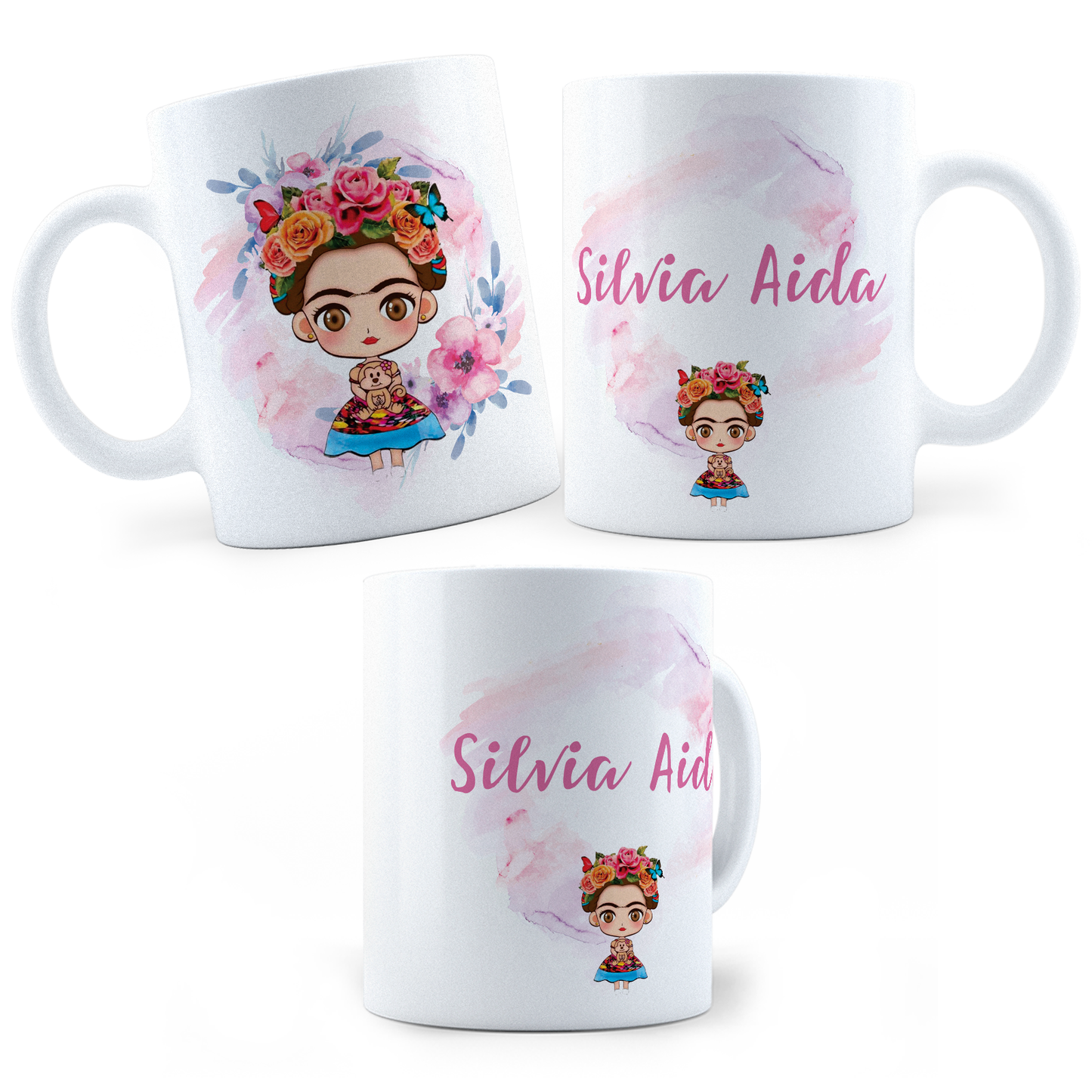 Taza Personalizada Frida Kahlo -  11Oz (320 ml)