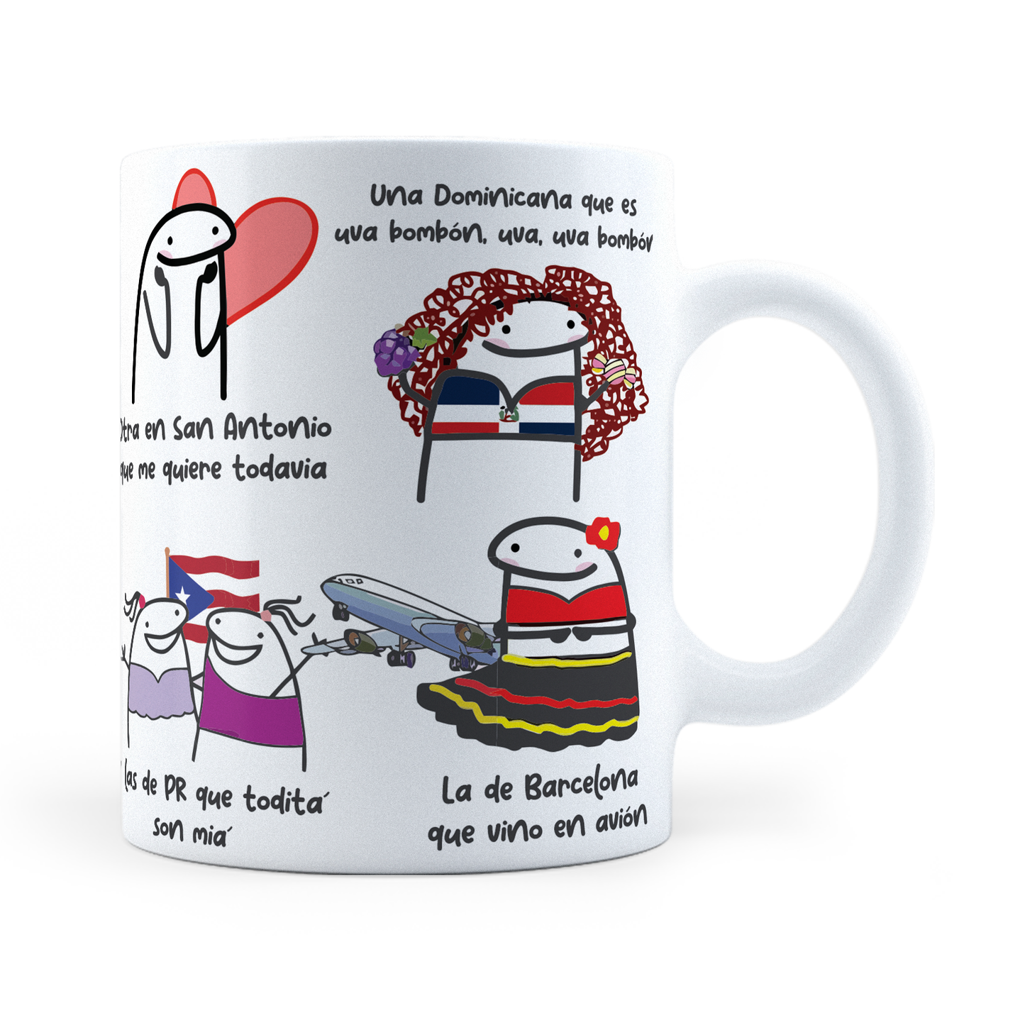 Taza Canción Flork Tití-  11Oz (320 ml)