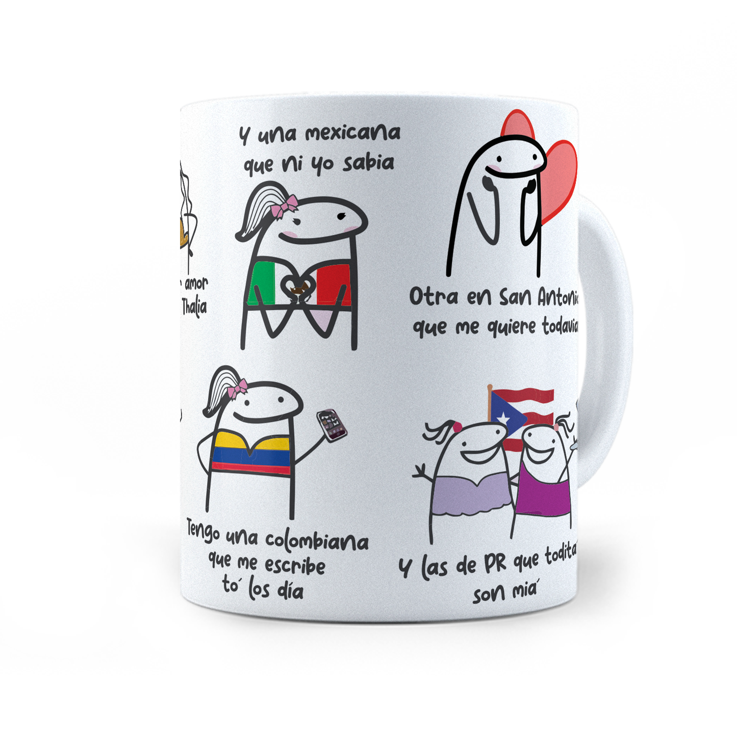 Taza Canción Flork Tití-  11Oz (320 ml)