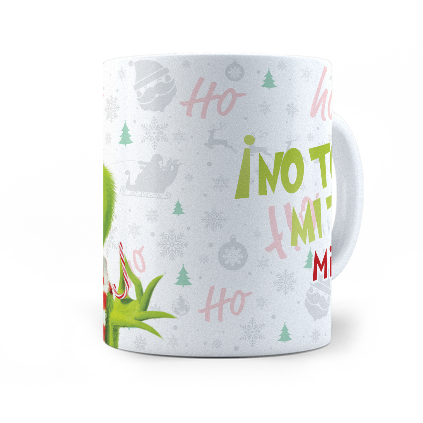 Taza Grinch No Toques Mi Taza - Personalizada - 11Oz (320 ml)