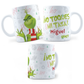 Taza Grinch No Toques Mi Taza - Personalizada - 11Oz (320 ml)