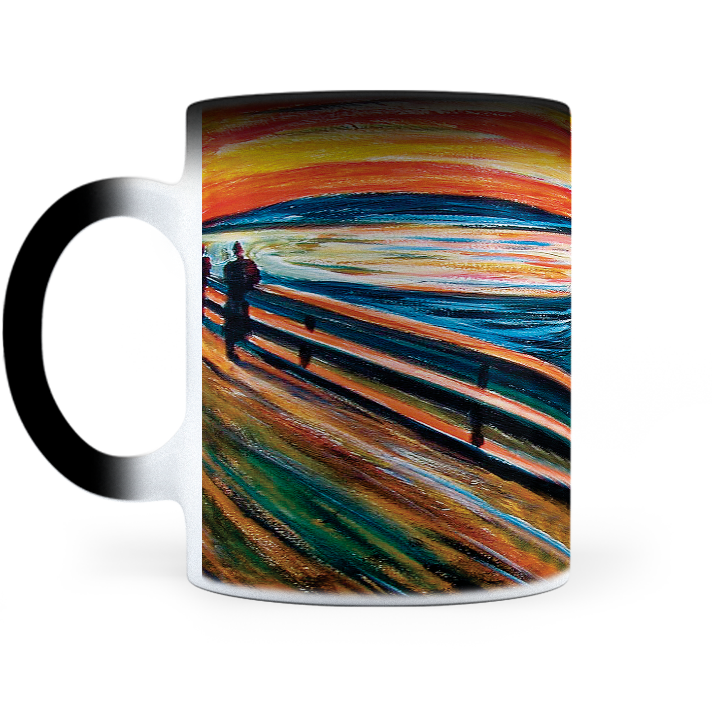 Taza Mágica El Grito - De Edvard Munch - Térmica 11 oz (320 ml)