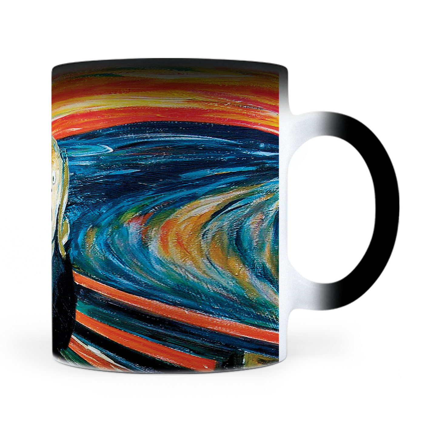 Taza Mágica El Grito - De Edvard Munch - Térmica 11 oz (320 ml)