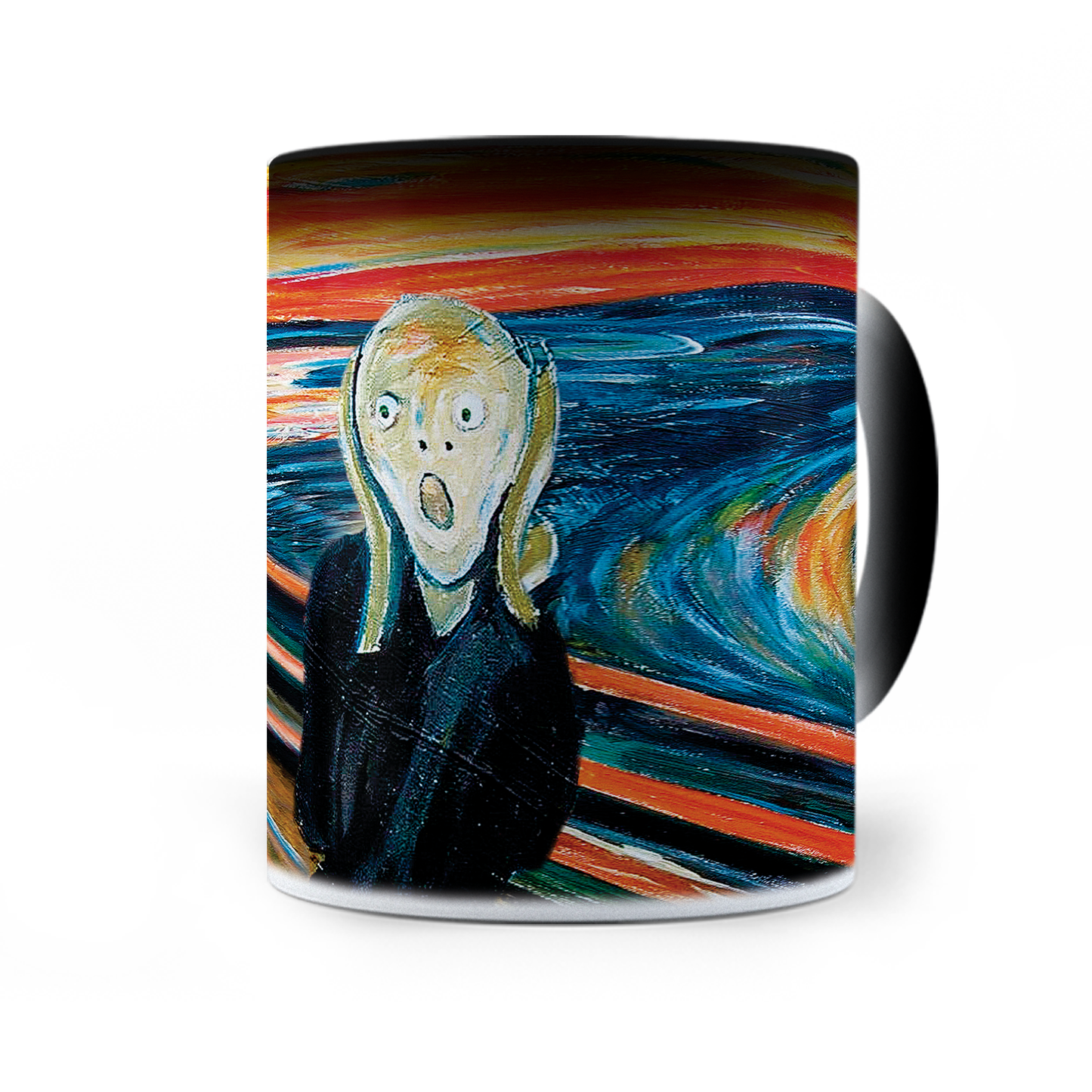 Taza Mágica El Grito - De Edvard Munch - Térmica 11 oz (320 ml)
