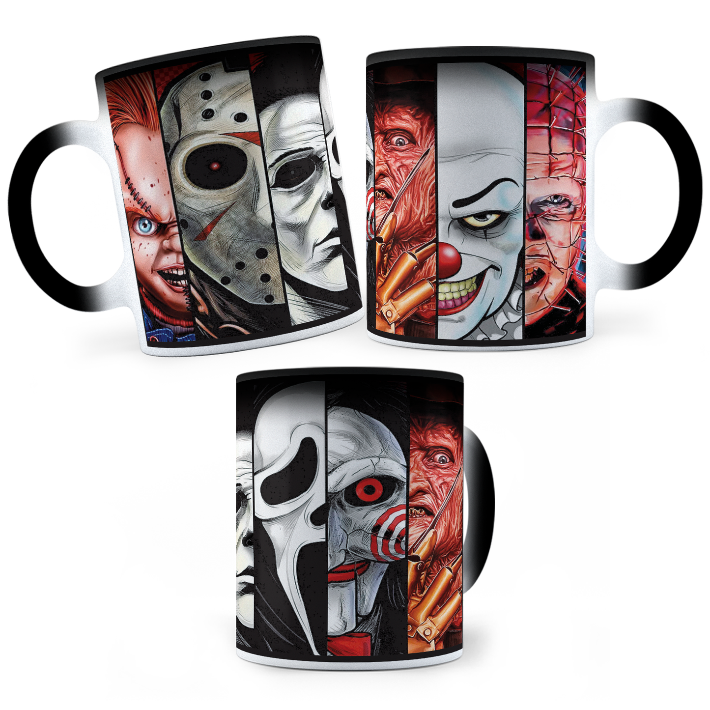 Taza Mágica Halloween Friends - Térmica 11 oz (320 ml)