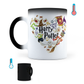 Taza Mágica Harry Potter Love - Térmica 11 oz (320 ml)