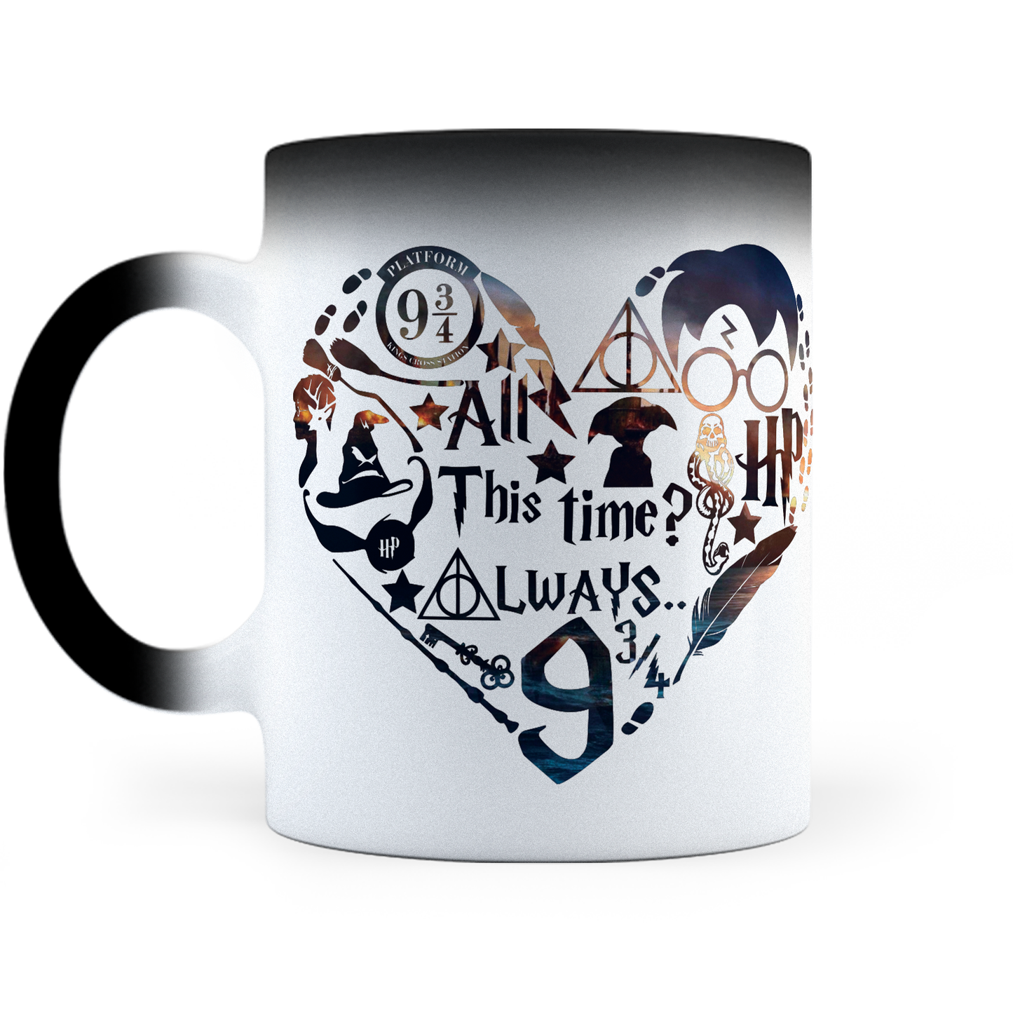 Taza Mágica All This Time - Harry Potter - Térmica 11 oz (320 ml)