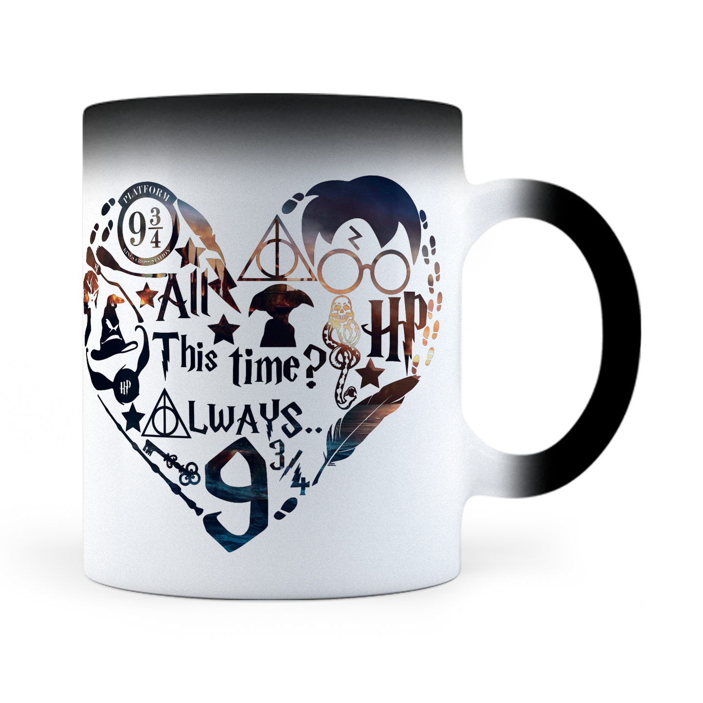 Taza Mágica All This Time - Harry Potter - Térmica 11 oz (320 ml)
