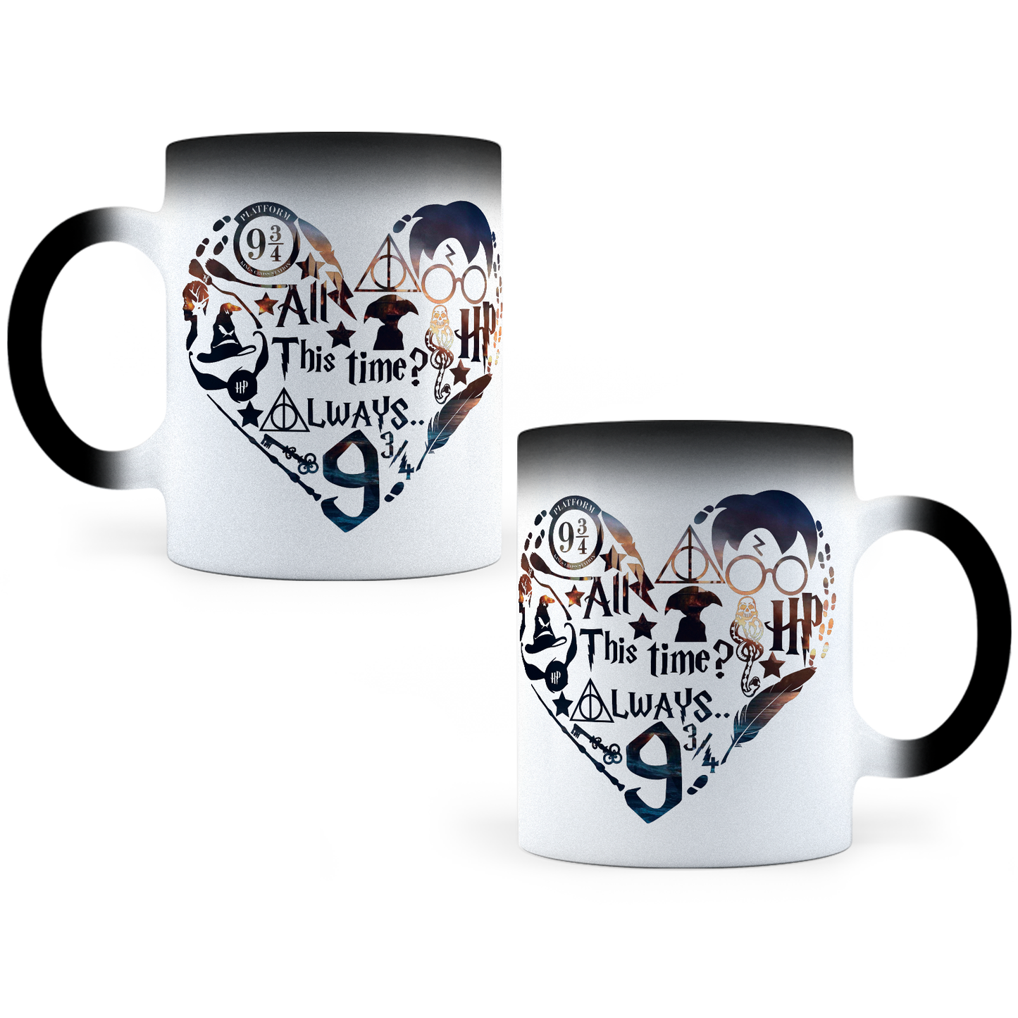 Taza Mágica All This Time - Harry Potter - Térmica 11 oz (320 ml)