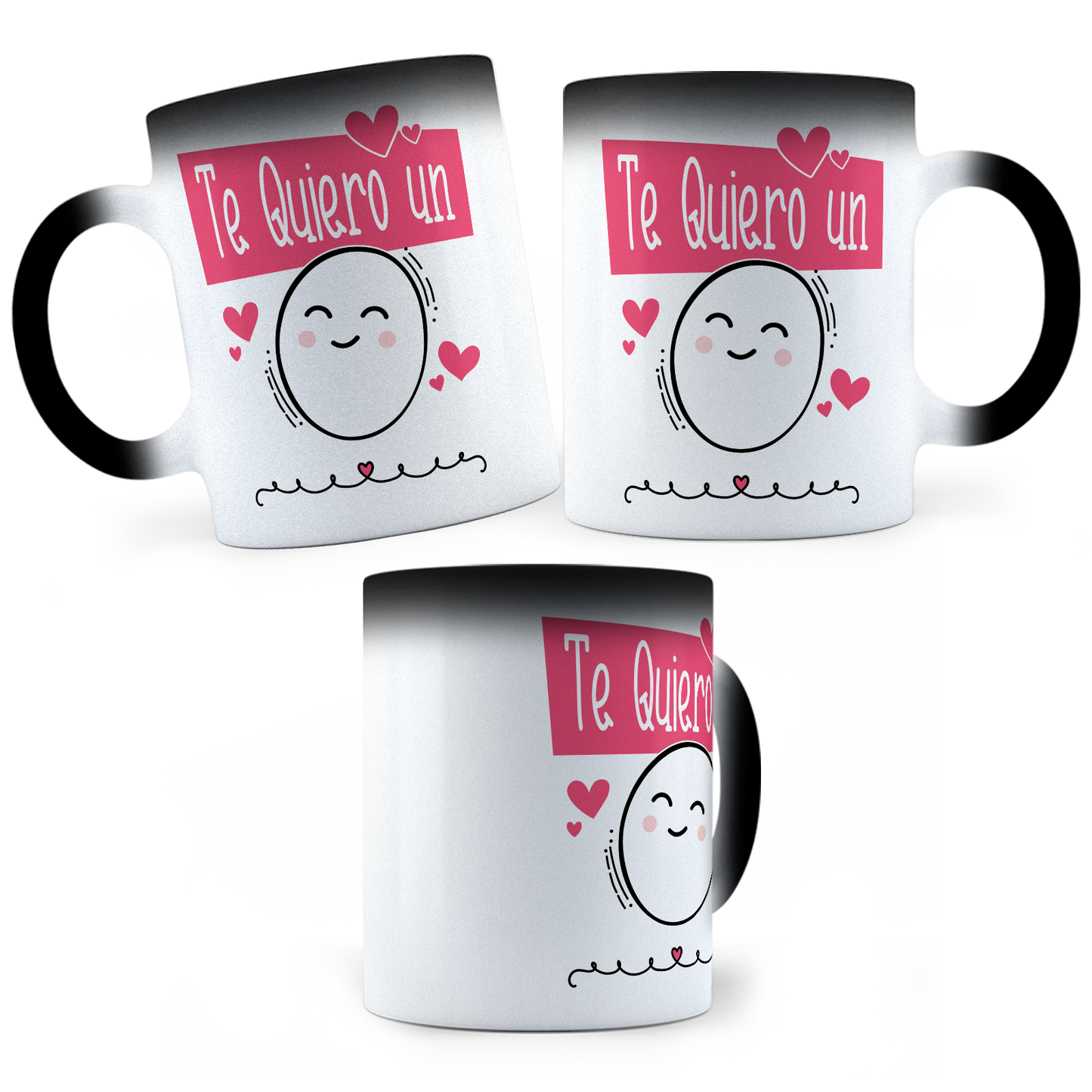 Taza Mágica Te Quiero Un Huevo -  Térmica 11 oz ml (320)