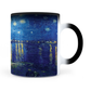 Taza Mágica Noche Estrellada Sobre El Ródano -  Térmica 11 oz (320 ml)