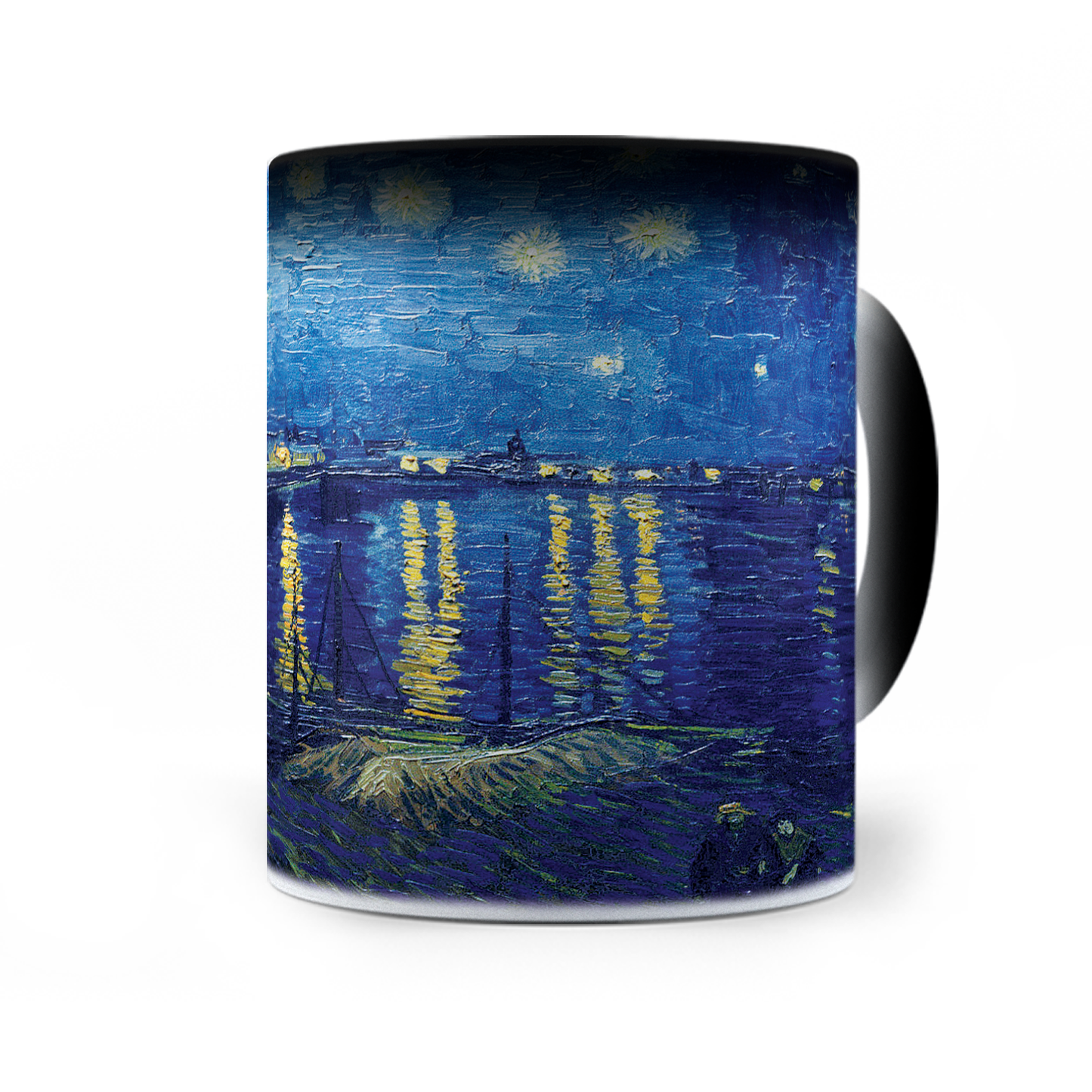 Taza Mágica Noche Estrellada Sobre El Ródano -  Térmica 11 oz (320 ml)