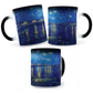 Taza Mágica Noche Estrellada Sobre El Ródano -  Térmica 11 oz (320 ml)