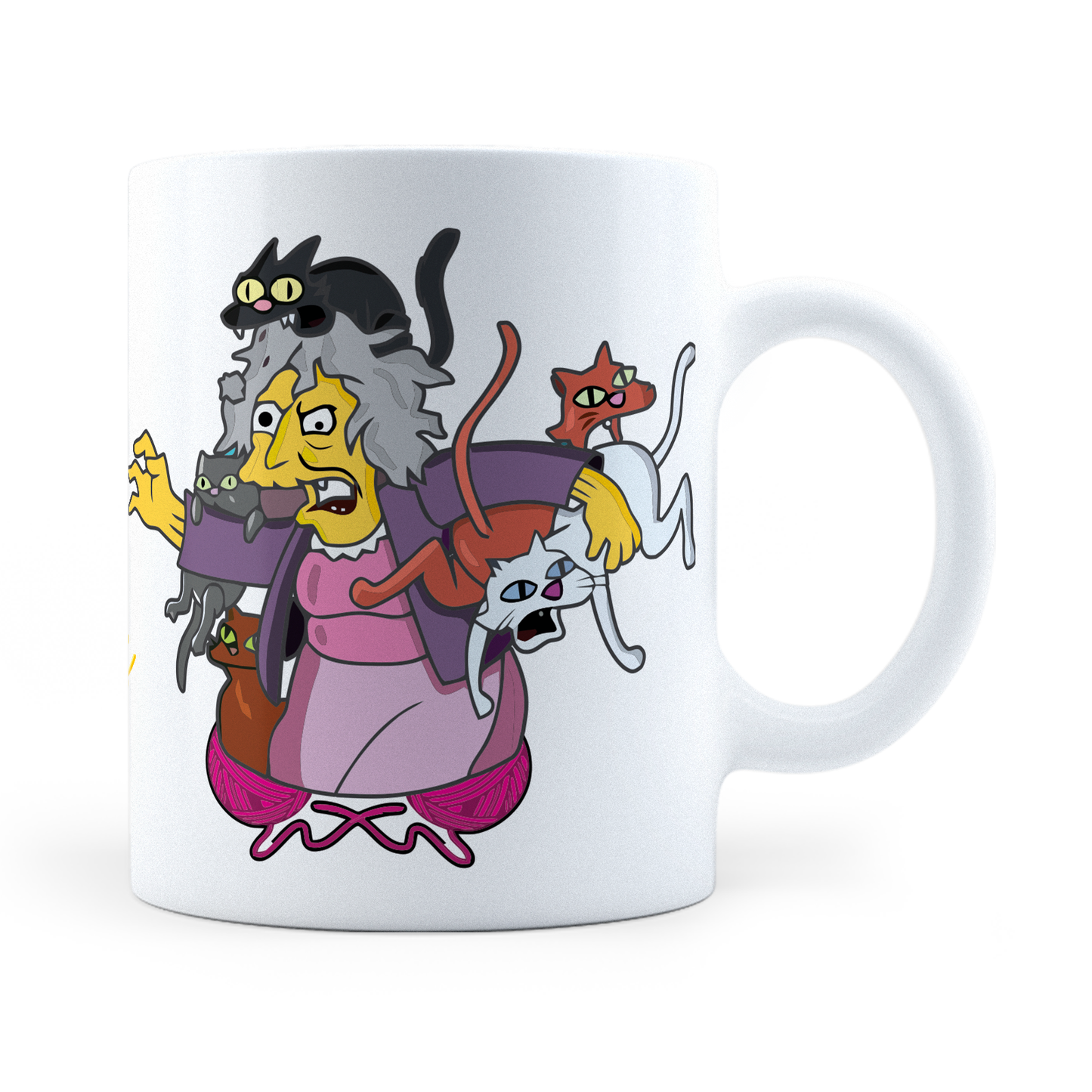 Taza La Loca De Los Gatos - 11Oz (320 ml)