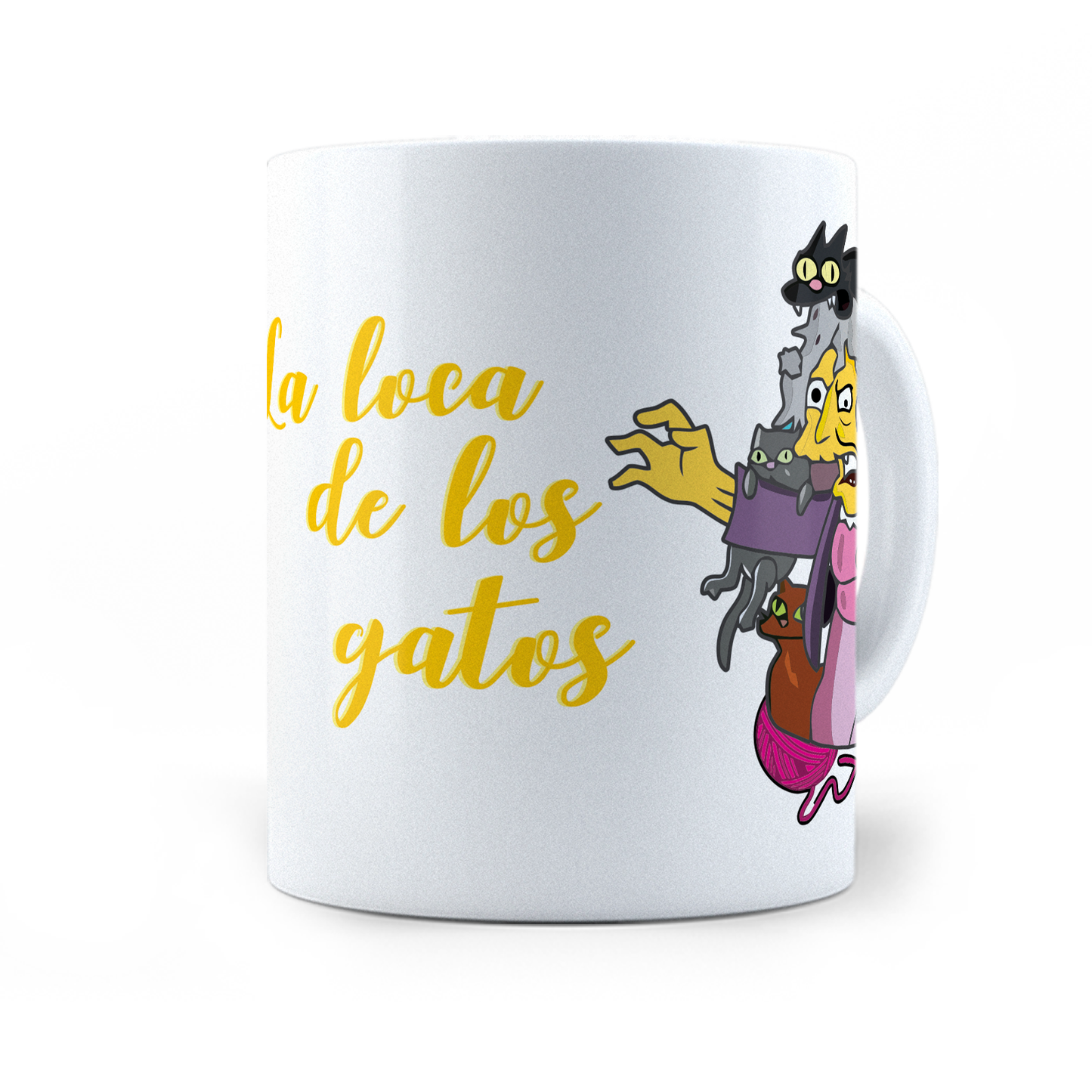 Taza La Loca De Los Gatos - 11Oz (320 ml)
