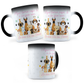 Taza Mágica Aquí Toma La Loca De Los Perros -  Térmica 11 oz (320 ml)