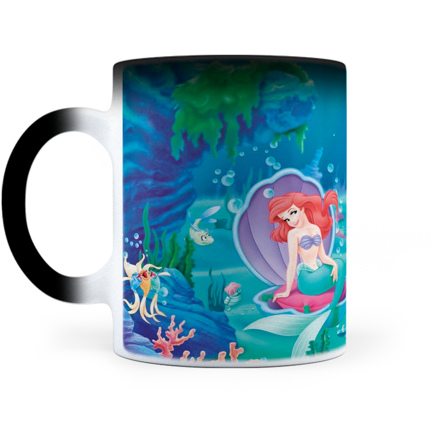Taza Mágica Sirenita Personalizada - Térmica 11 oz (320 ml)