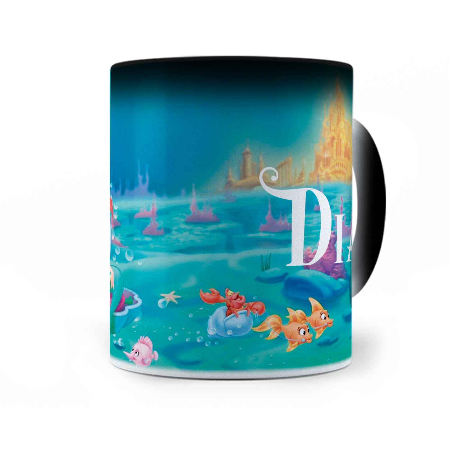 Taza Mágica Sirenita Personalizada - Térmica 11 oz (320 ml)