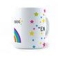 Taza Los Odio a Todos Arcoíris - Térmica 11 oz (320 ml)