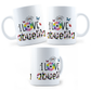 Taza i Love Abuelita - 11Oz (320 ml)