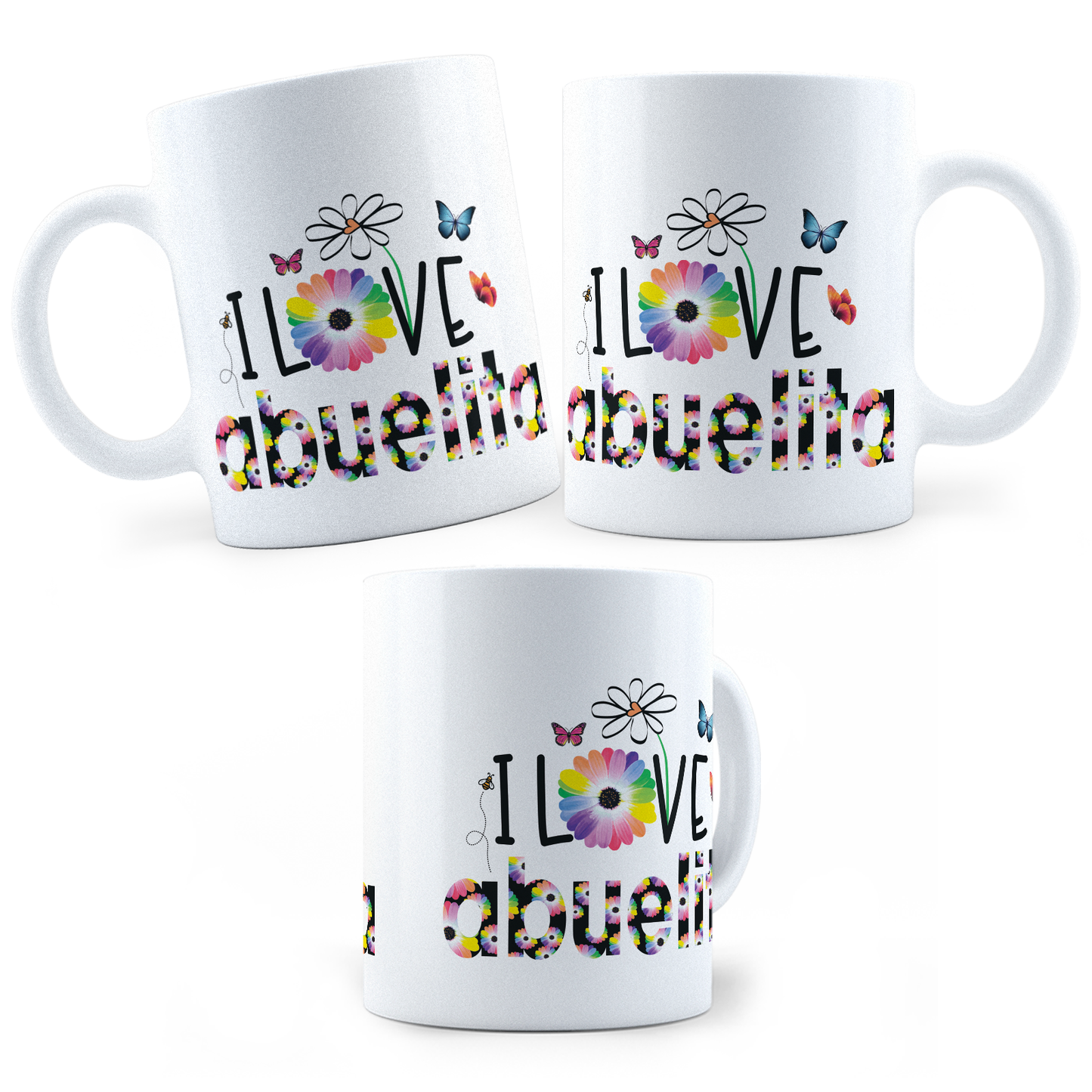Taza i Love Abuelita - 11Oz (320 ml)