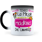 Taza Mágica La Mejor Madrina Del Universo - Térmica 11 oz (320 ml)