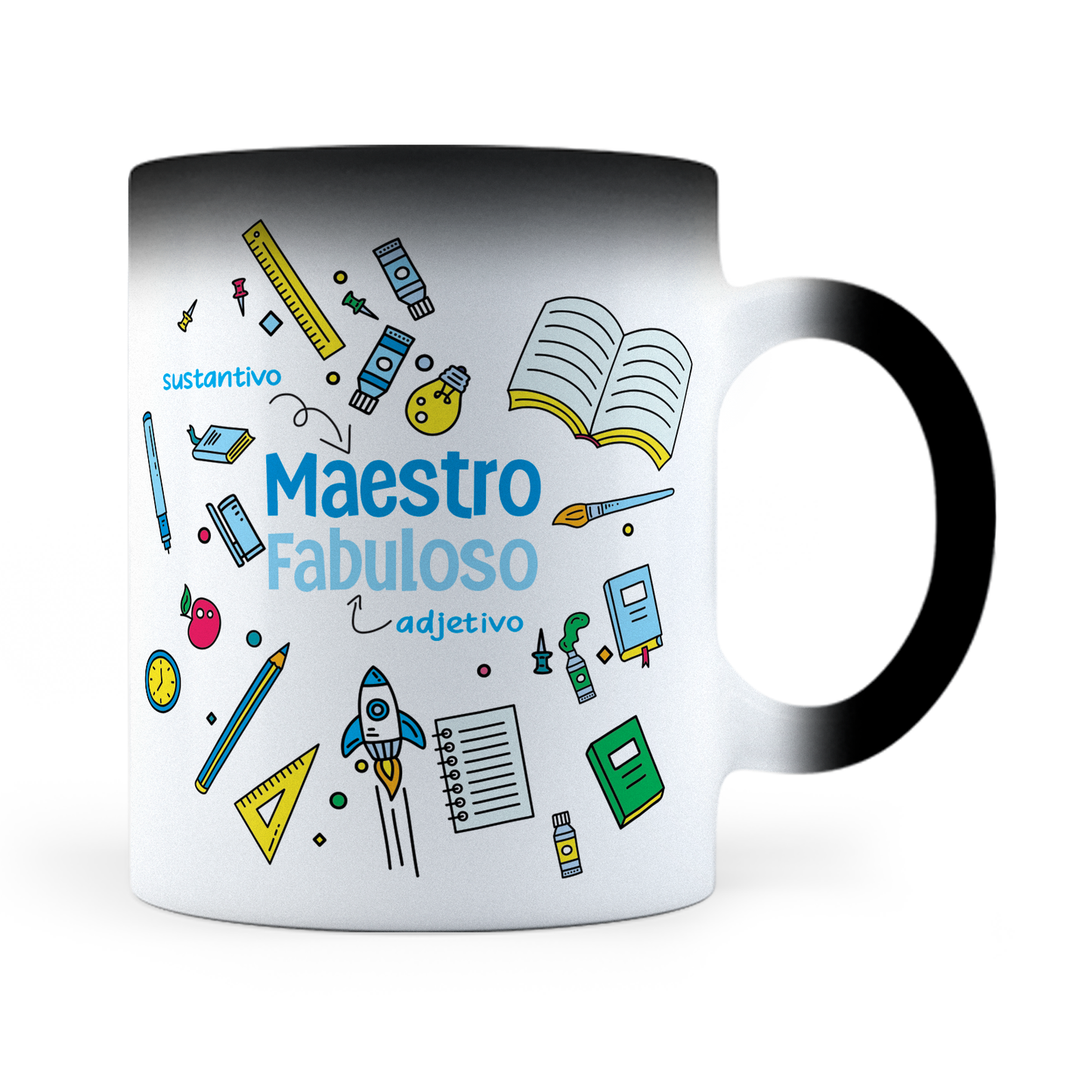 Taza Mágica Maestro Fabuloso -  Térmica 11 oz (320 ml)