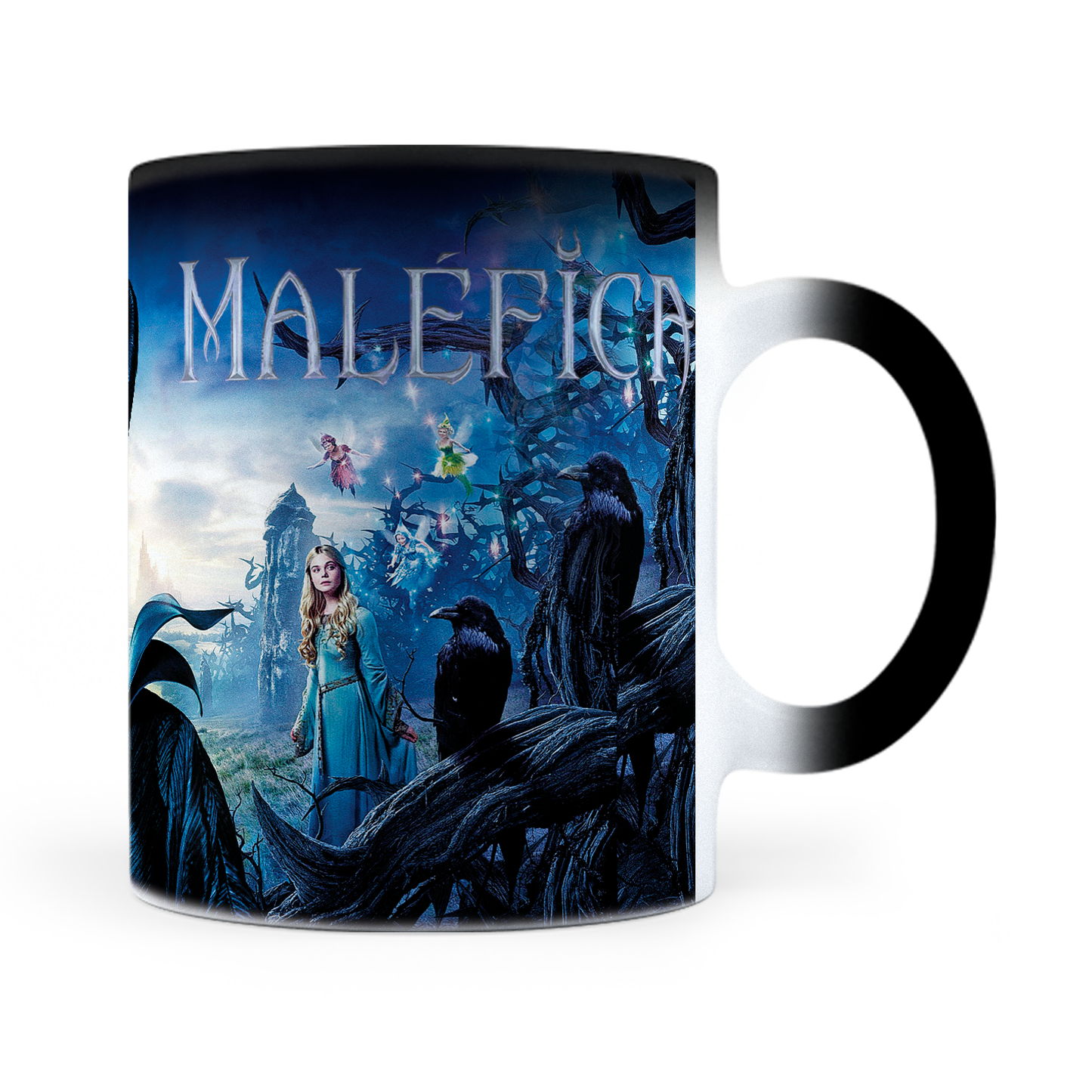 Taza Mágica Maléfica Personalizada - Térmica 11 oz (320 ml)