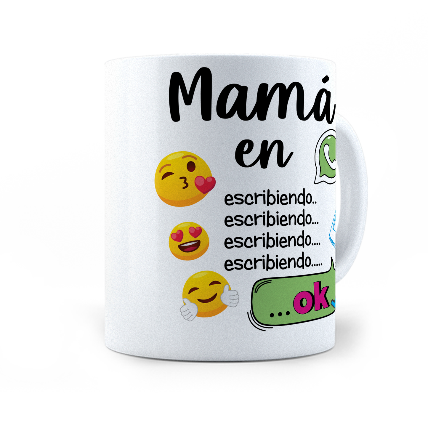 Taza Mamá Escribiendo -  11Oz (320 ml)