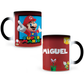 Taza Mágica Mario Bros Personalizada - Térmica 11 oz (320 ml)