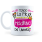 Taza La Mejor Madrina Del Universo -  11Oz (320 ml)