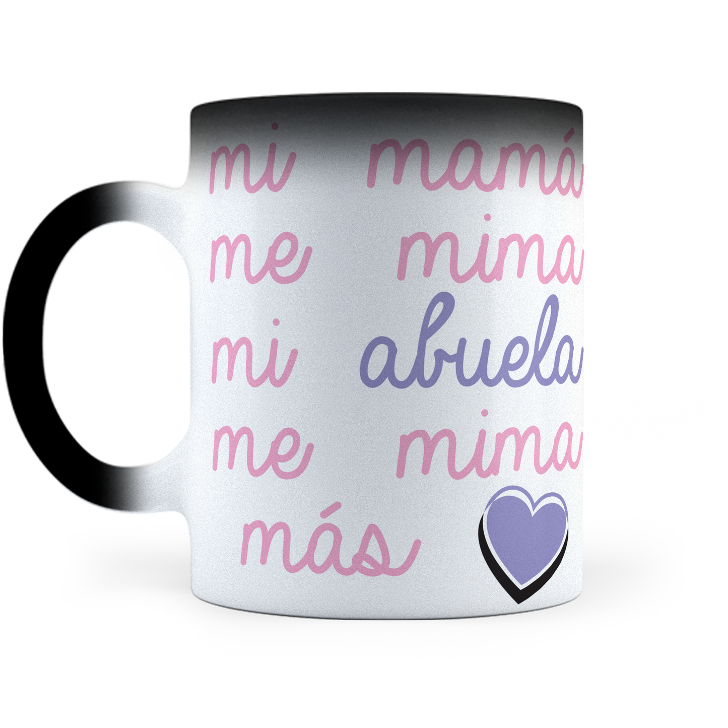 Taza Mágica Mi Abuela Me Mima Más - Térmica 11 oz (320 ml)