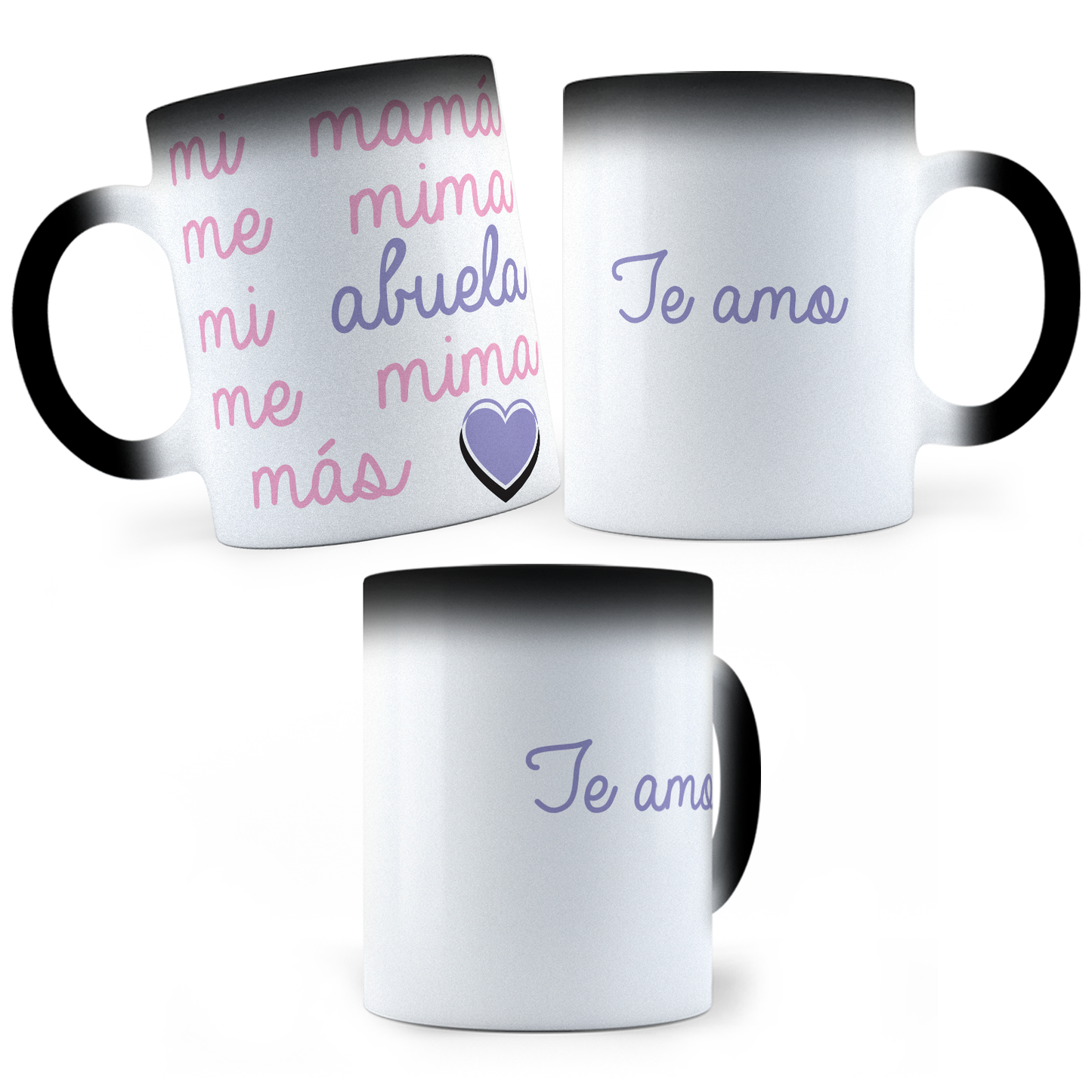 Taza Mágica Mi Abuela Me Mima Más - Térmica 11 oz (320 ml)