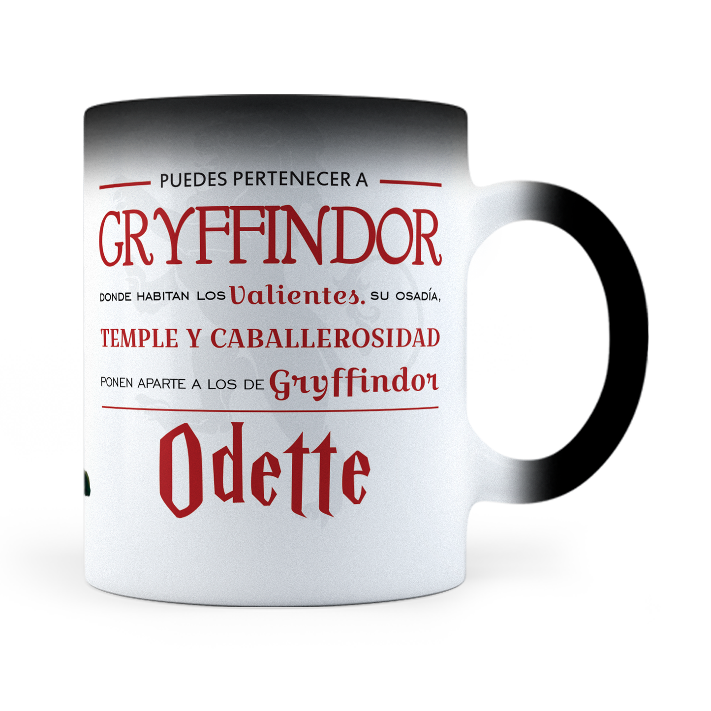 Taza Mágica Personalizada Gryffindor Harry Potter -  Térmica 11 oz (320 ml)