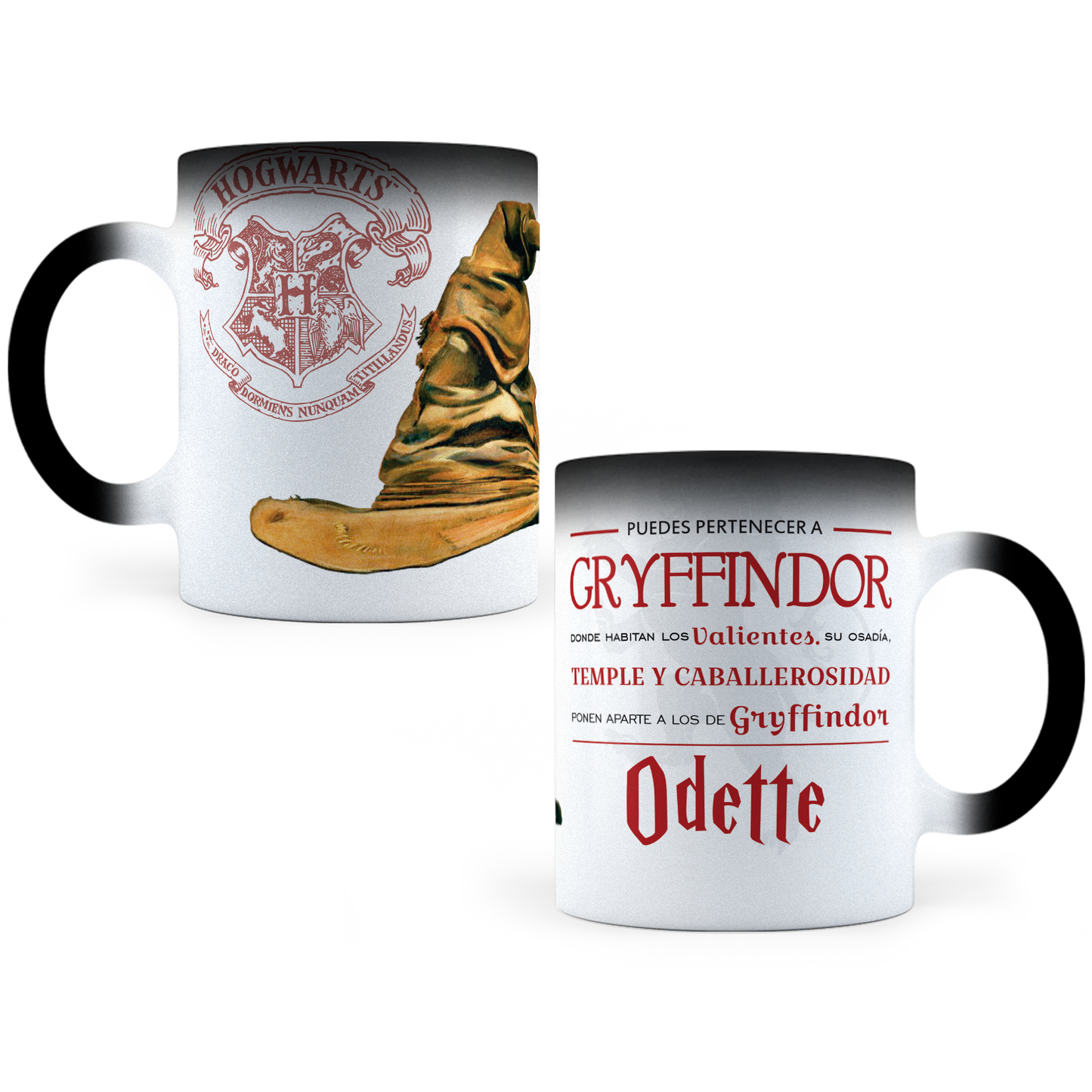 Taza Mágica Personalizada Gryffindor Harry Potter -  Térmica 11 oz (320 ml)