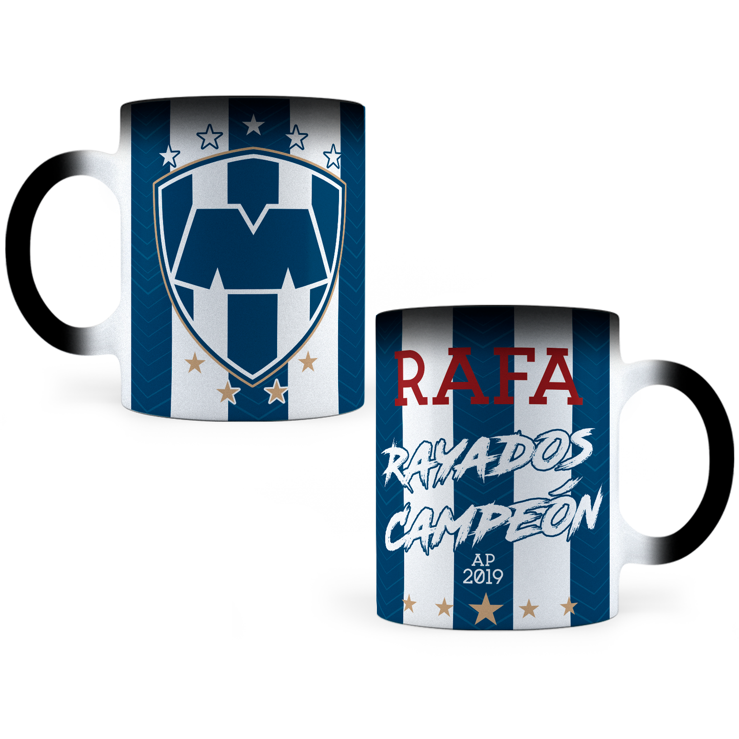 Taza Térmica Rayados de Monterrey -  Térmica 11 oz (320 ml)