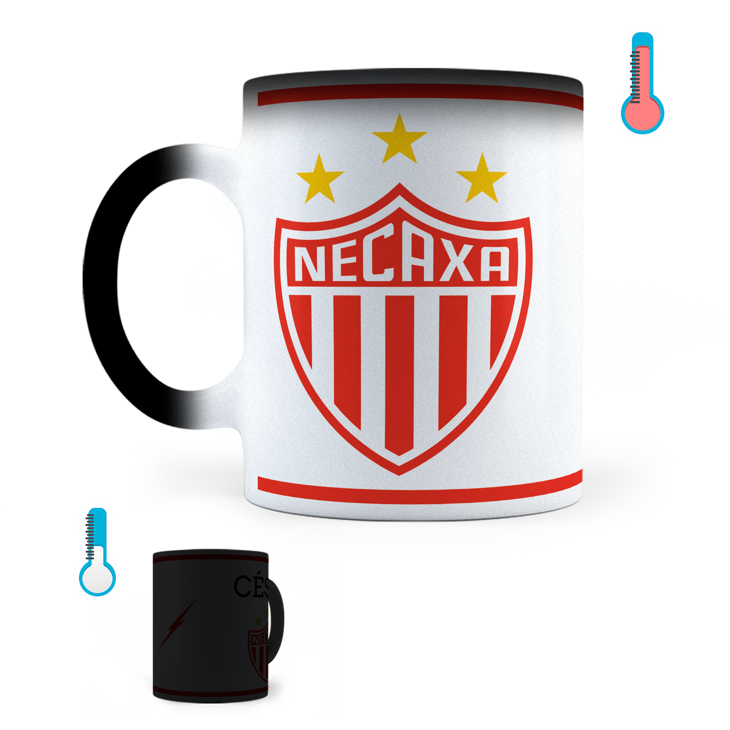 Taza Mágica Necaxa Personalizada -  Térmica 11 oz (320 ml)