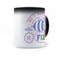 Taza Mágica No Te Preocupes, Se Feliz - Térmica 11 oz (320 ml)