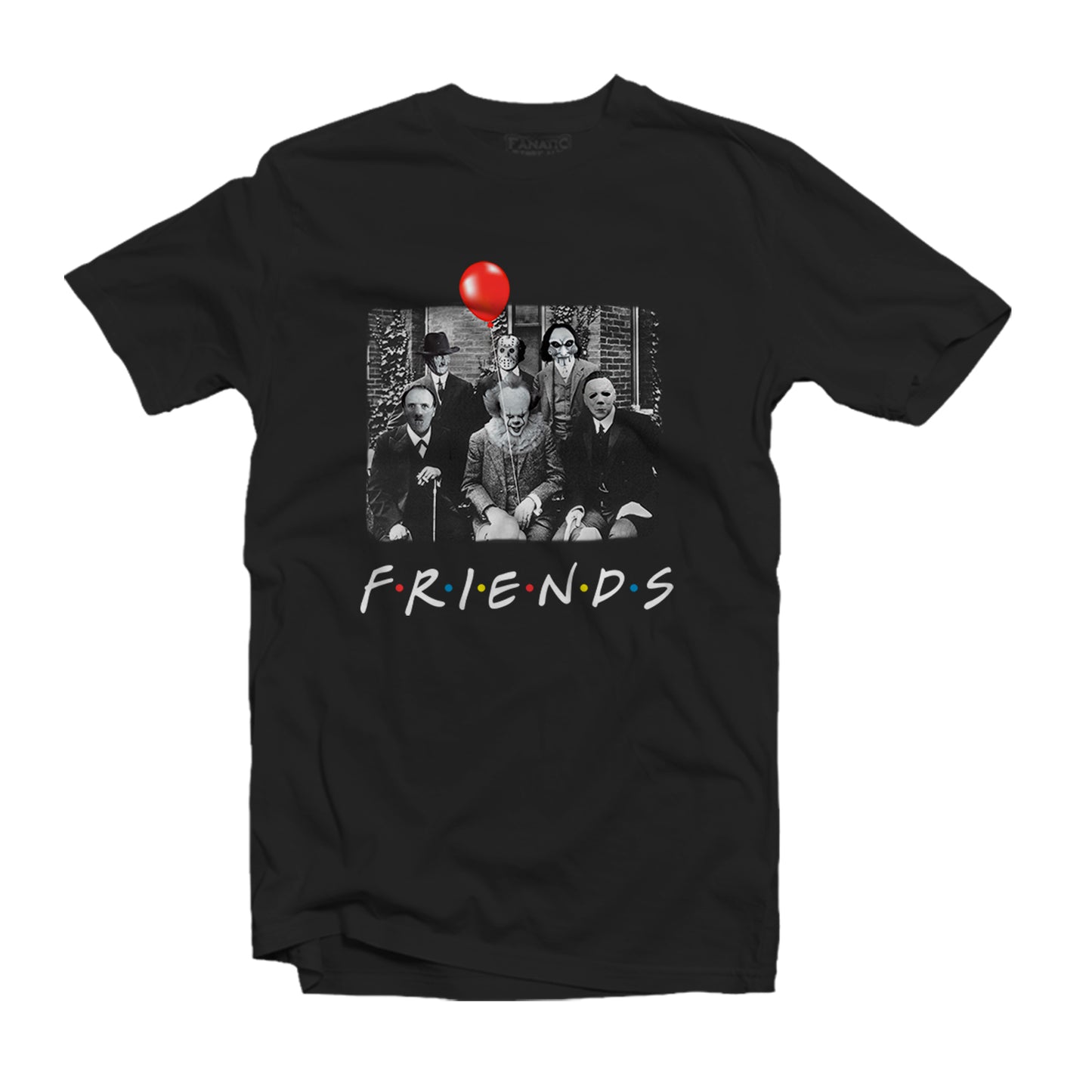 Playera Manga Corta Halloween Friends