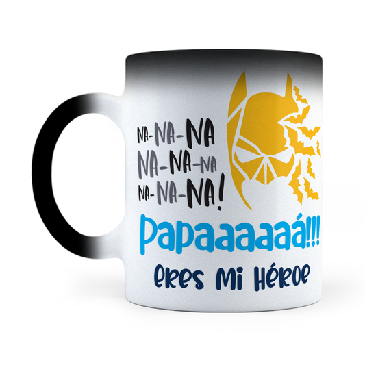 Taza Mágica Bati Papá - Térmica 11 oz (320 ml)