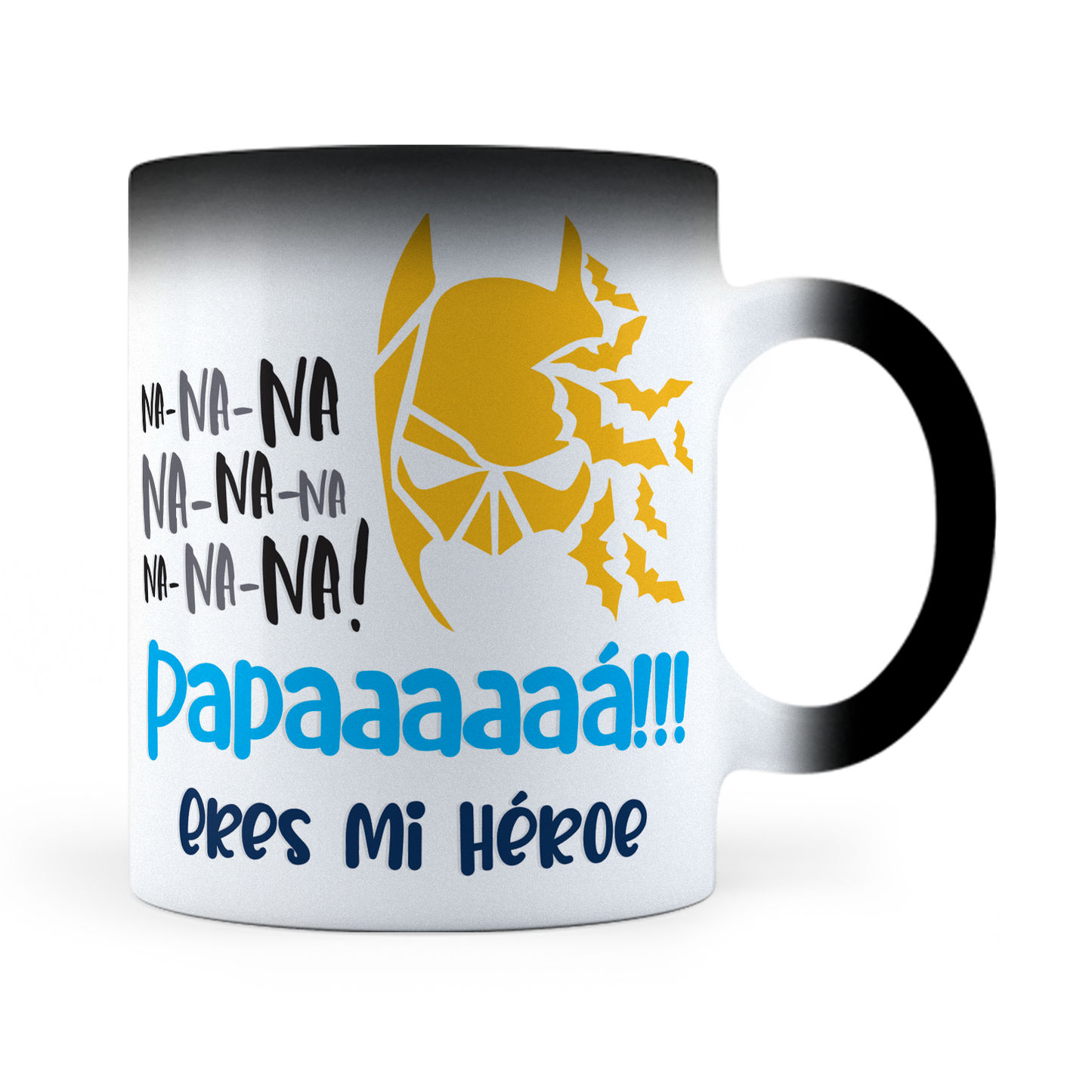 Taza Mágica Bati Papá - Térmica 11 oz (320 ml)